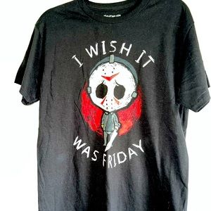 Friday The 13th Graphic tee “I wish it was Friday”